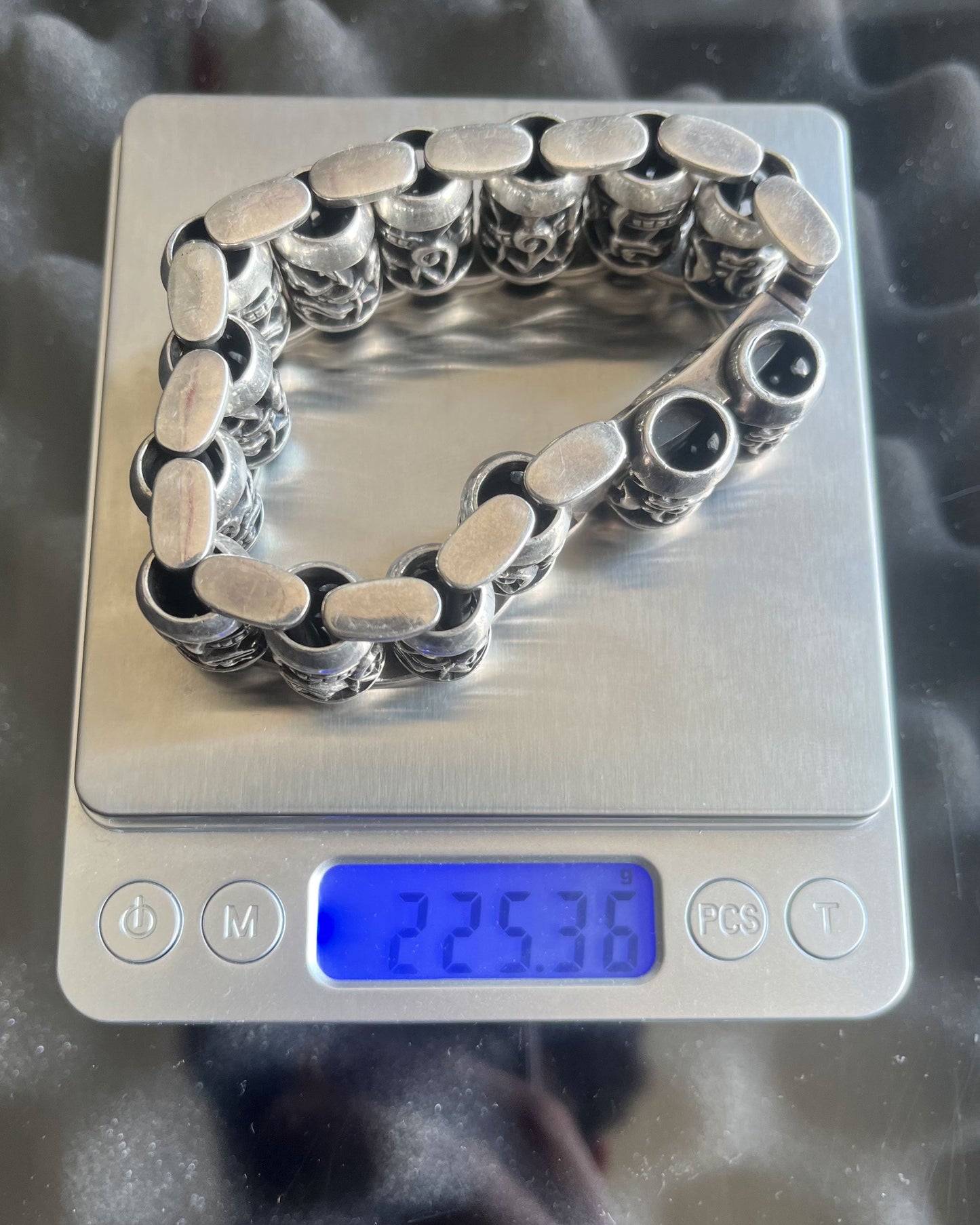 Silver Roller Bracelet