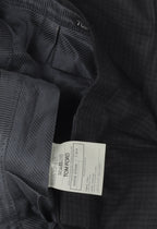 Grid Pattern Wool Trousers