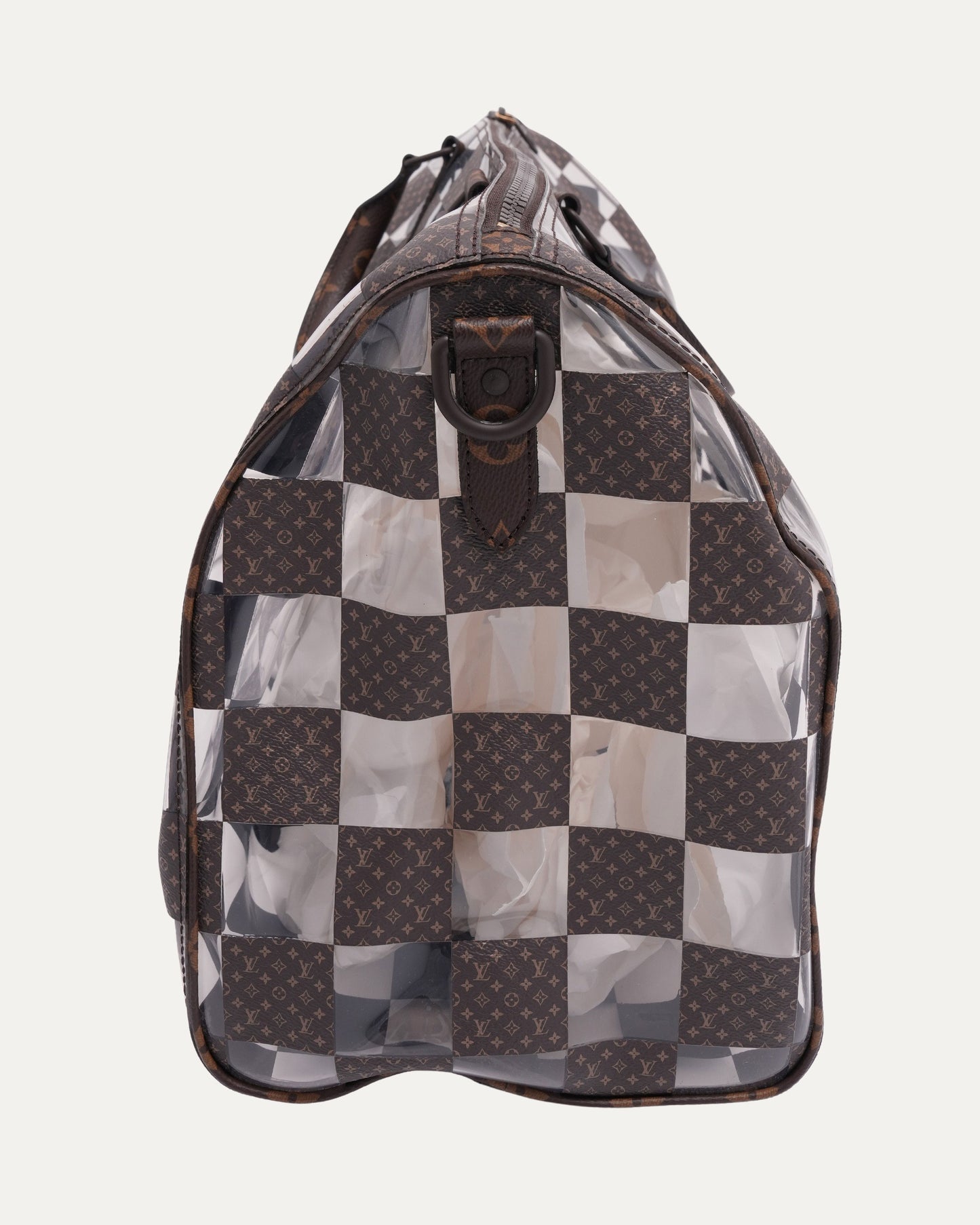 PVC Damier Monogram Keepall Bandouliere 50