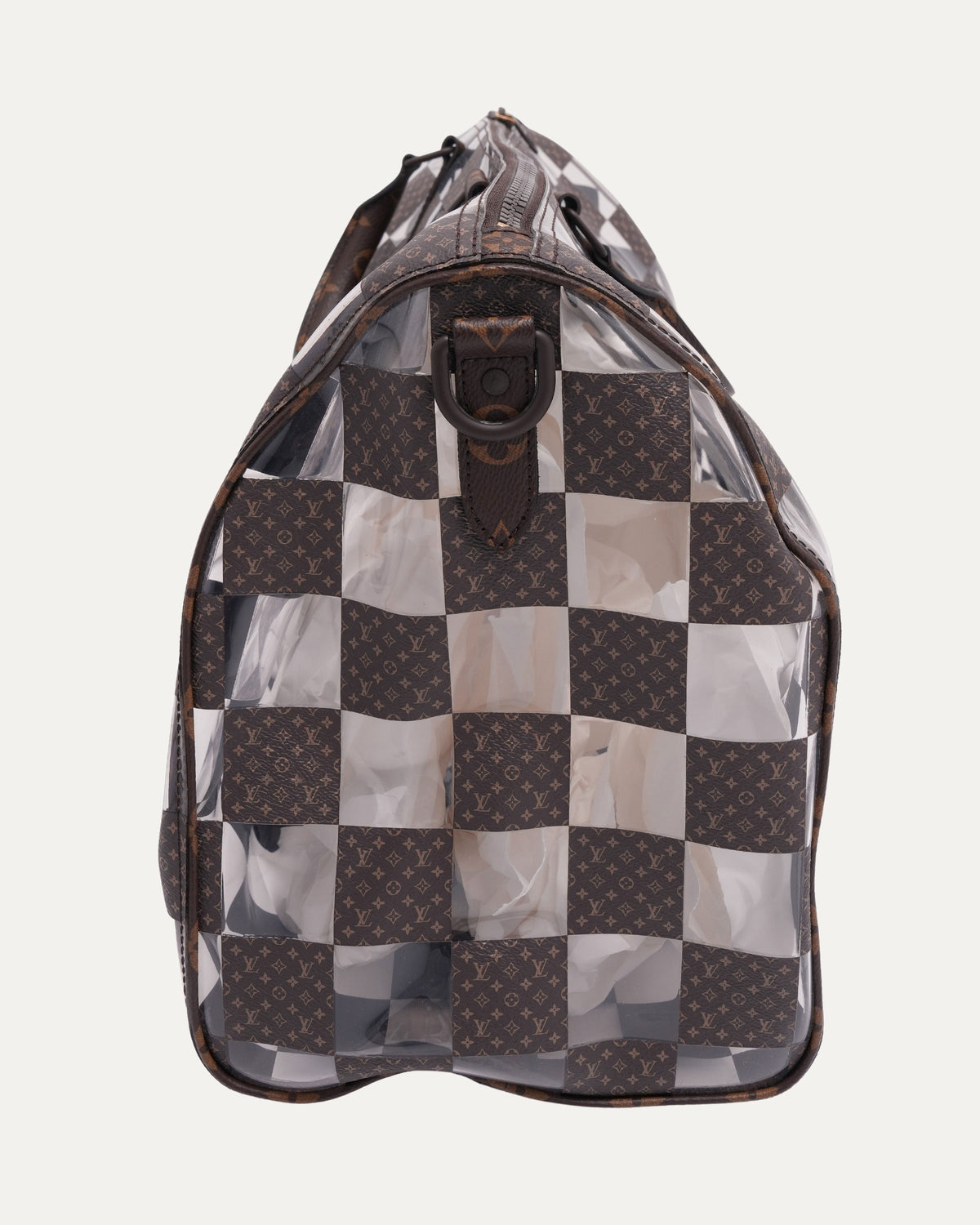 PVC Damier Monogram Keepall Bandouliere 50