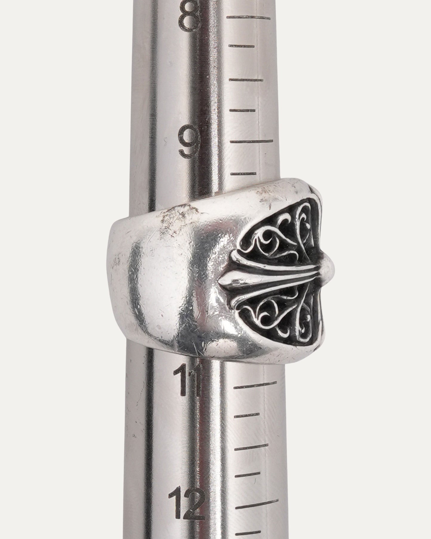 Oval Cross Ring