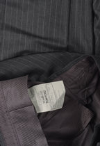 Pinstripe Silk-Wool Blend Trousers