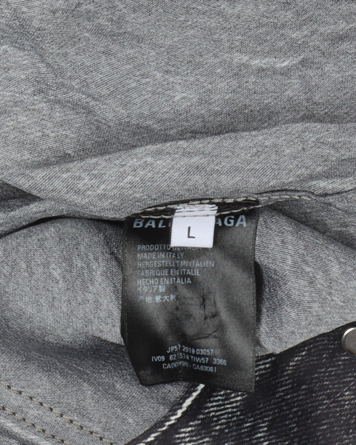 Trompe L'oeil Denim Shirt