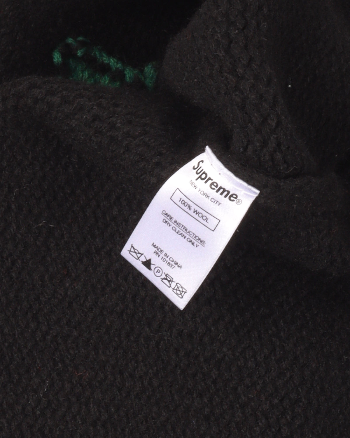 Yohji Yamamoto Flower Knit Sweater