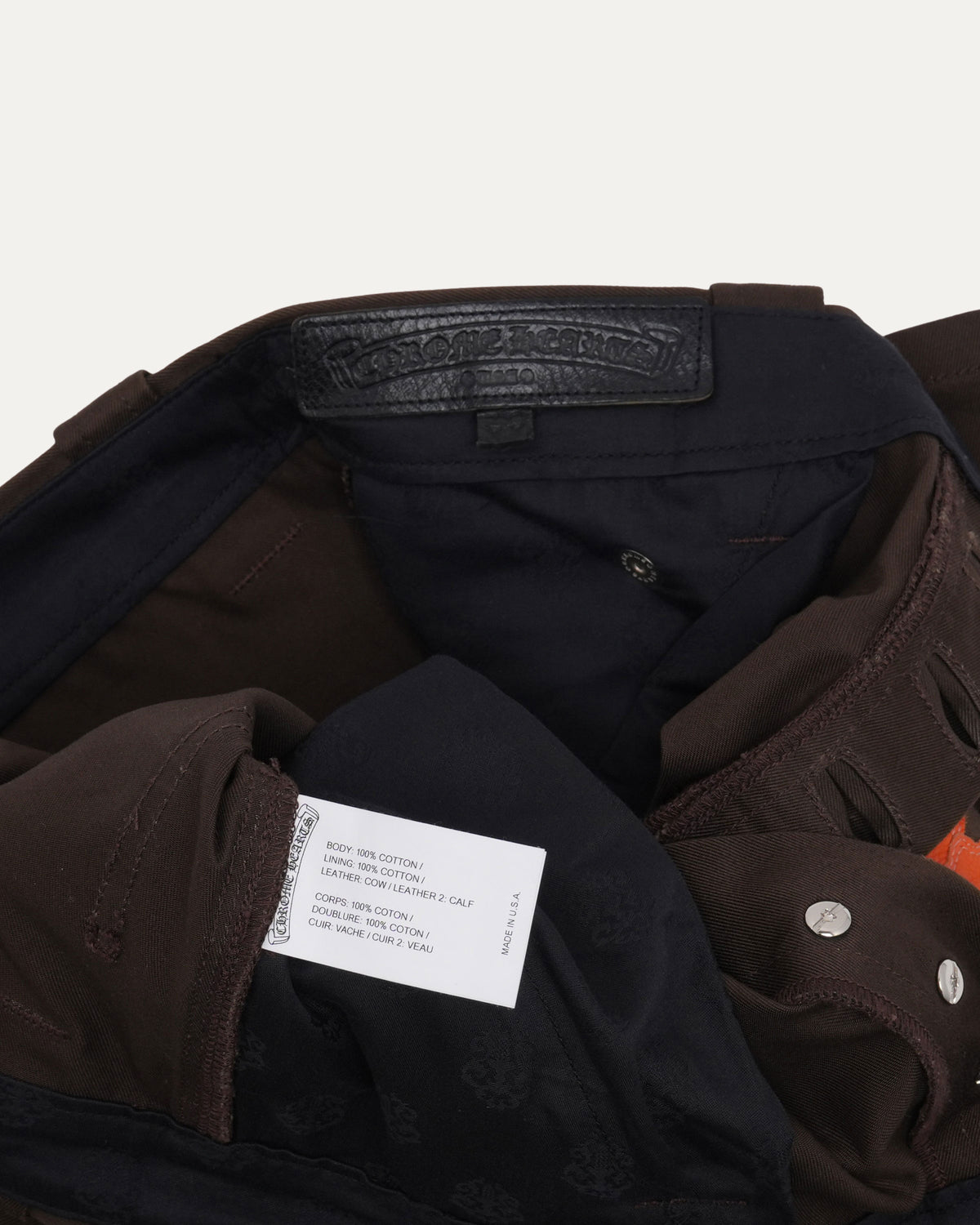 Cross Patch Double Knee Carpenter Pants