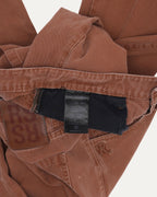 Wide Fit Denim Workwear Pants