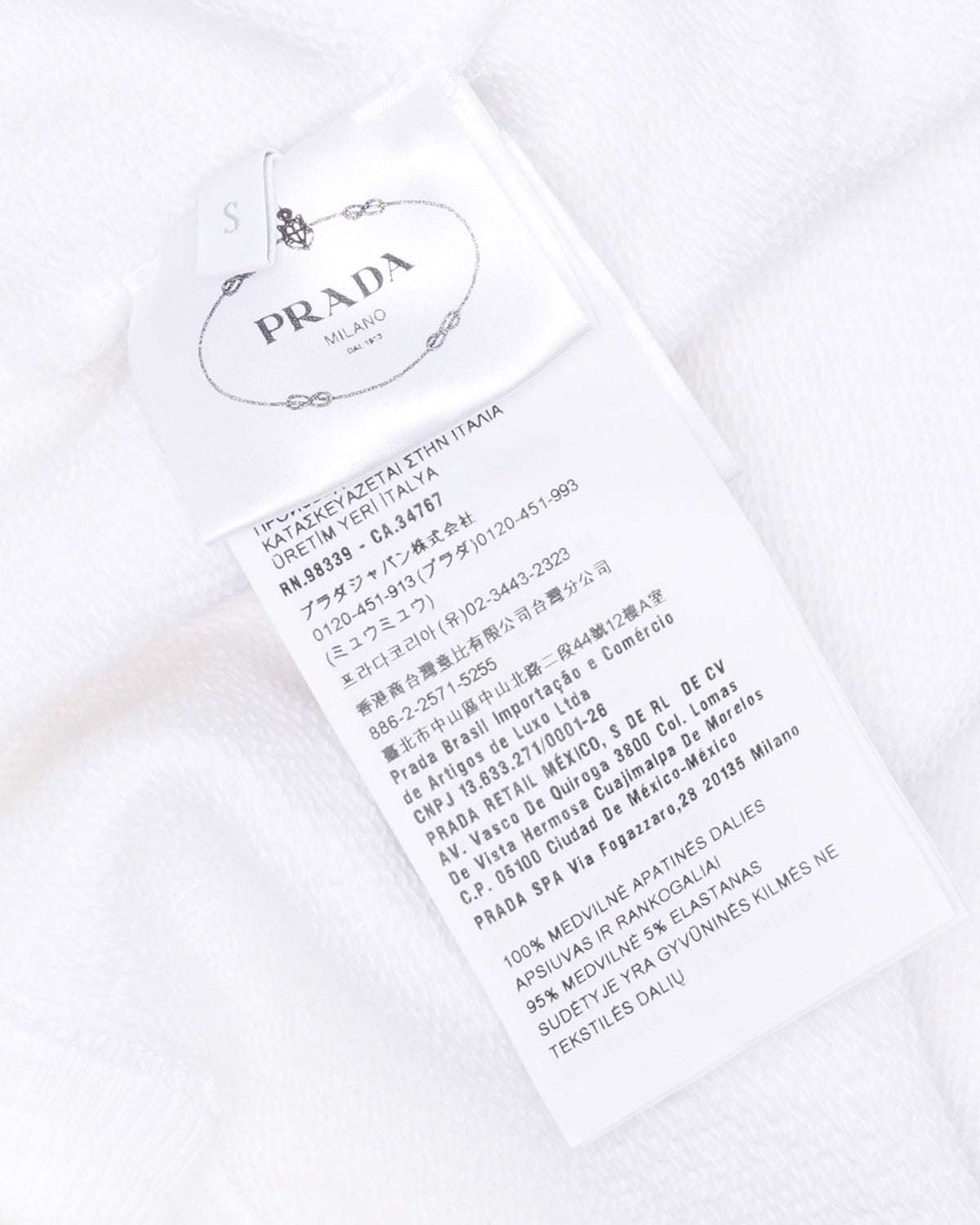 Raf Simons Signaux Oversized Hoodie