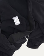 Vintage Scroll Logo Thermal Lined Zip Up Hoodie