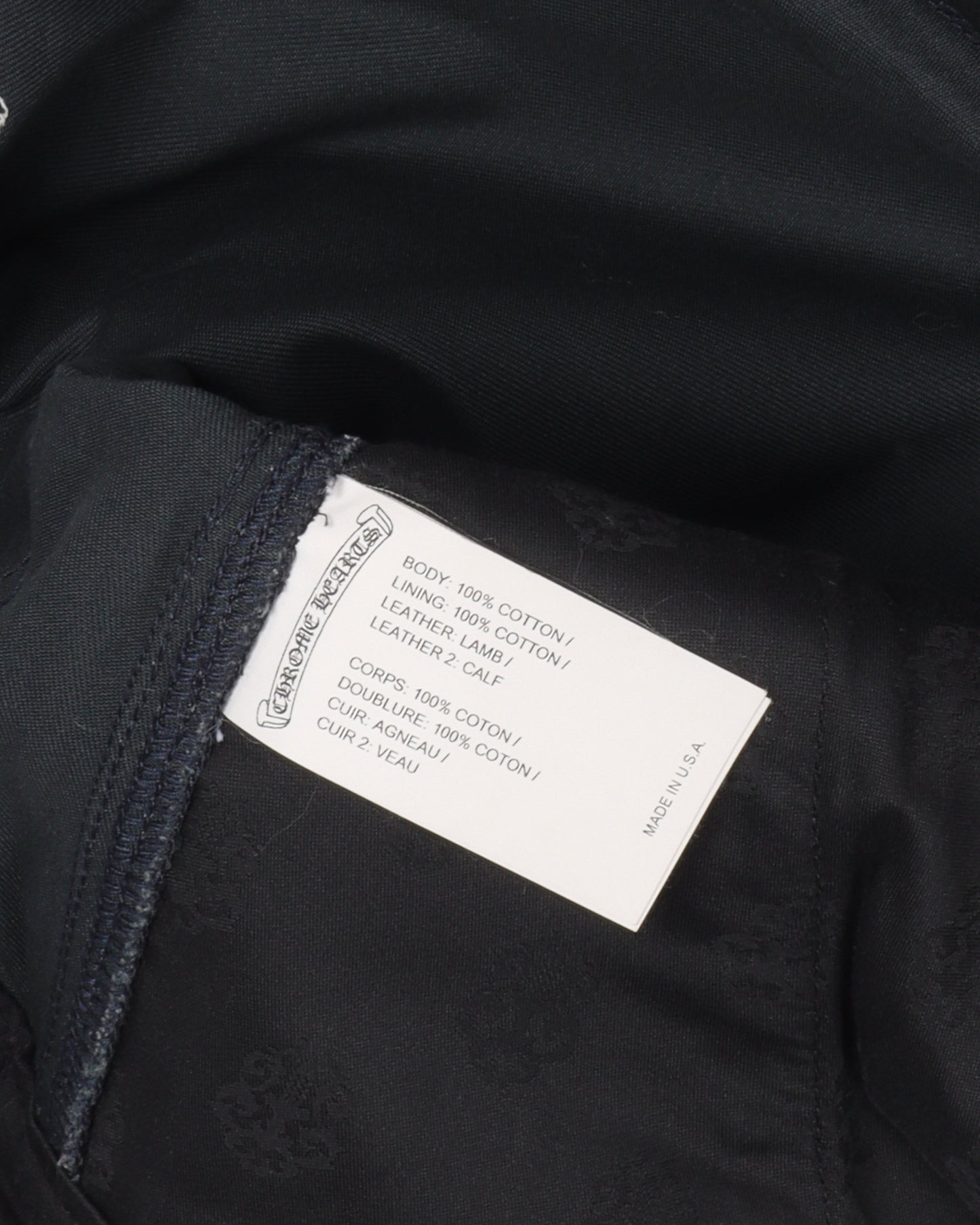 Double Knee Cross Patch Carpenter Pants