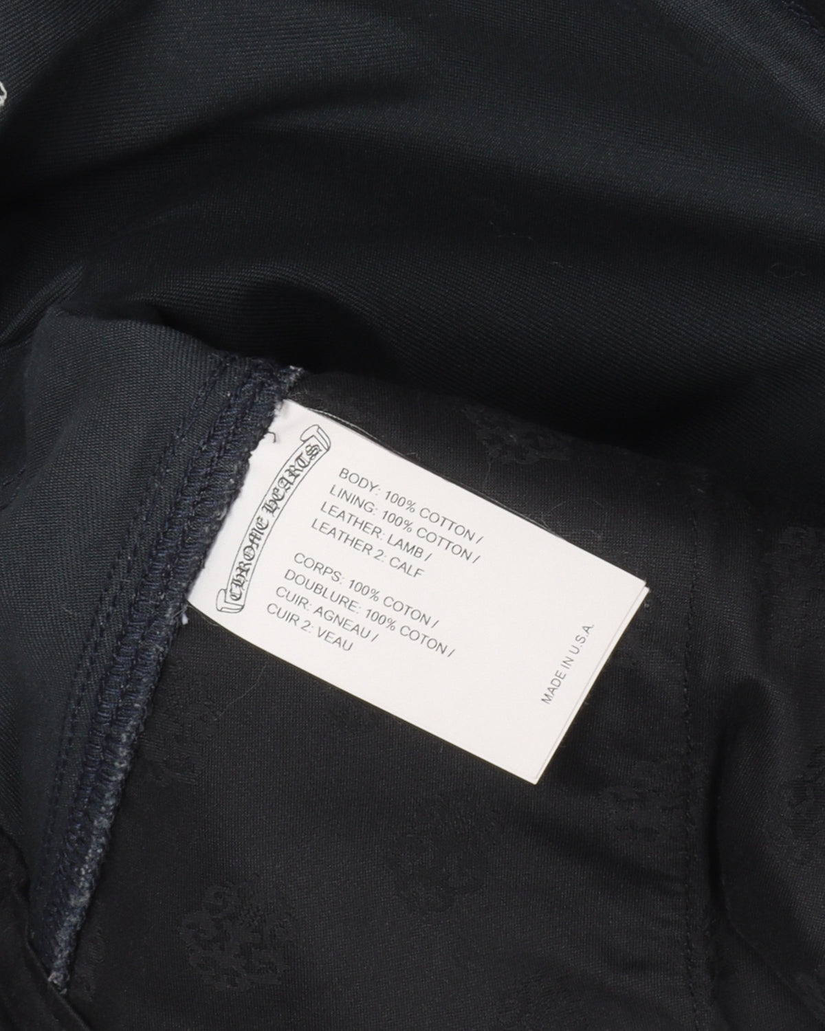 Double Knee Cross Patch Carpenter Pants