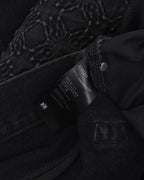 Embossed Monogram Double Knee Pants