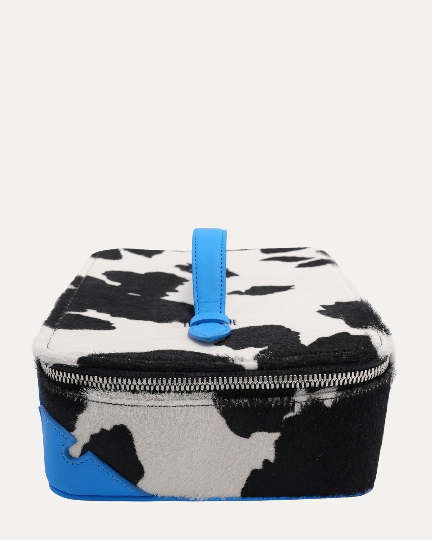 Leather & Pony Hair Jewelry Case