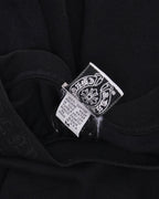 Vintage Tonal Neck Logo Long Sleeve Pocket T-Shirt
