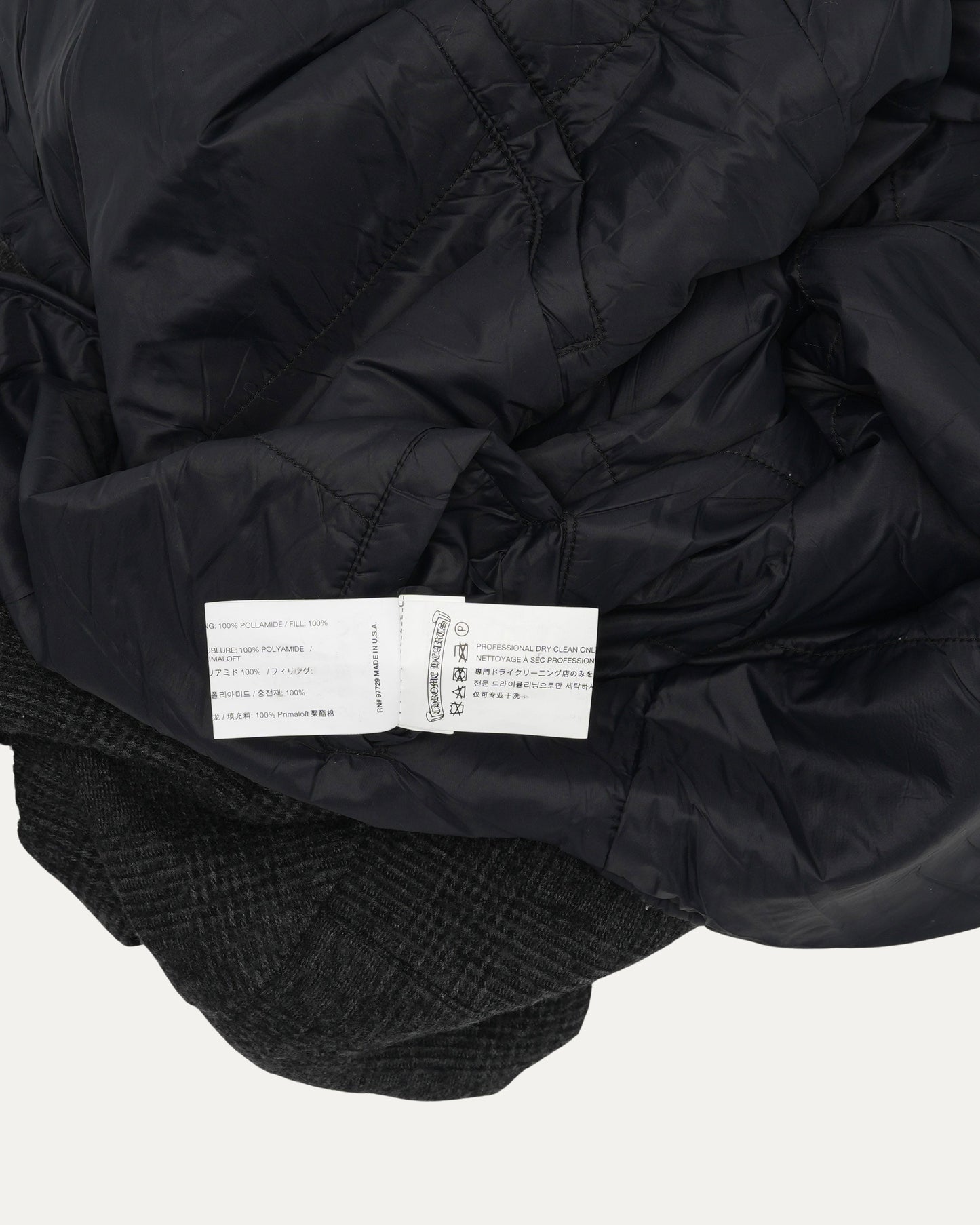 Reversible Plaid Insulated Shirt Jacket