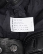 Fleur Knee Leather Carpenter Pants