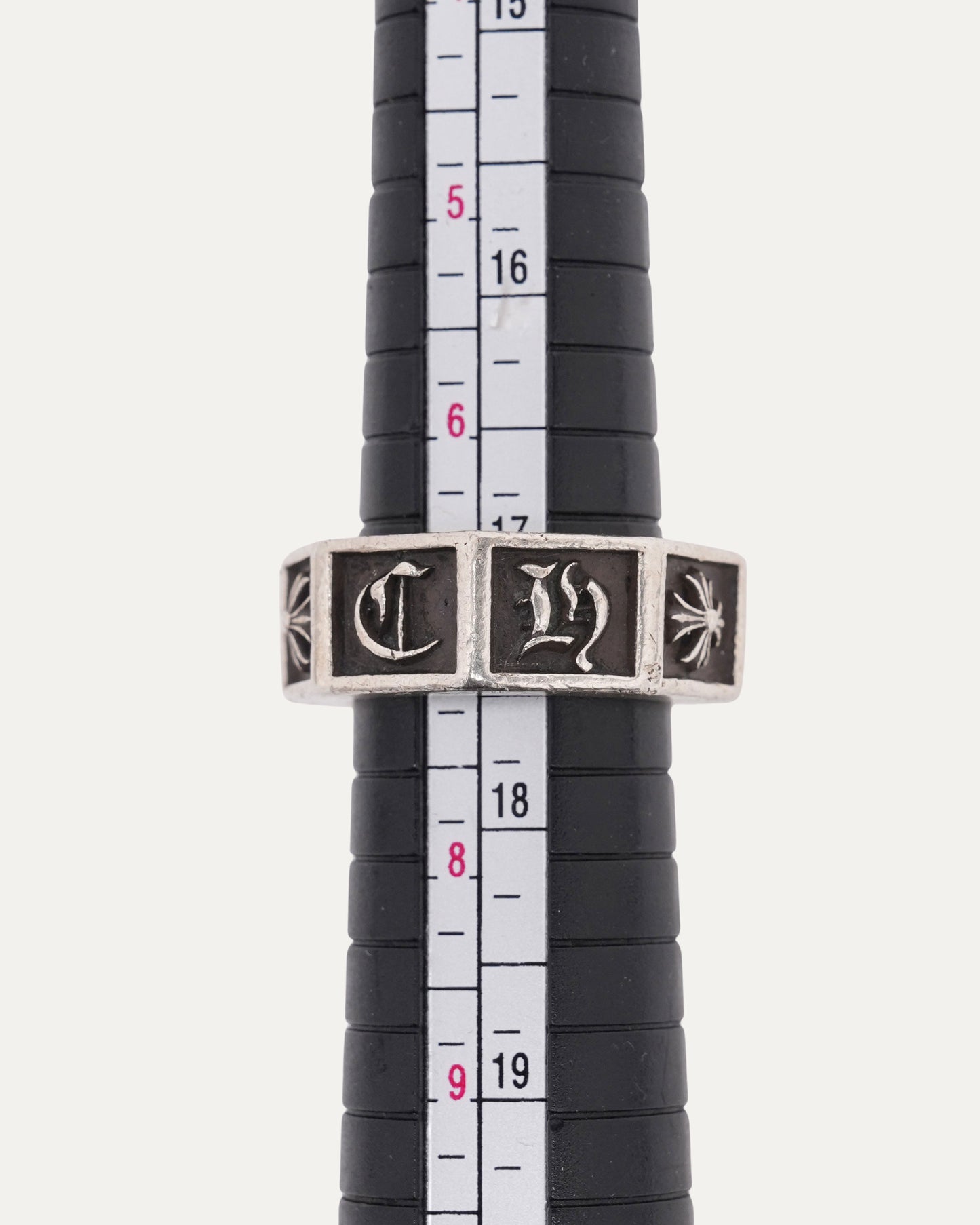 Plus Cross Block Ring