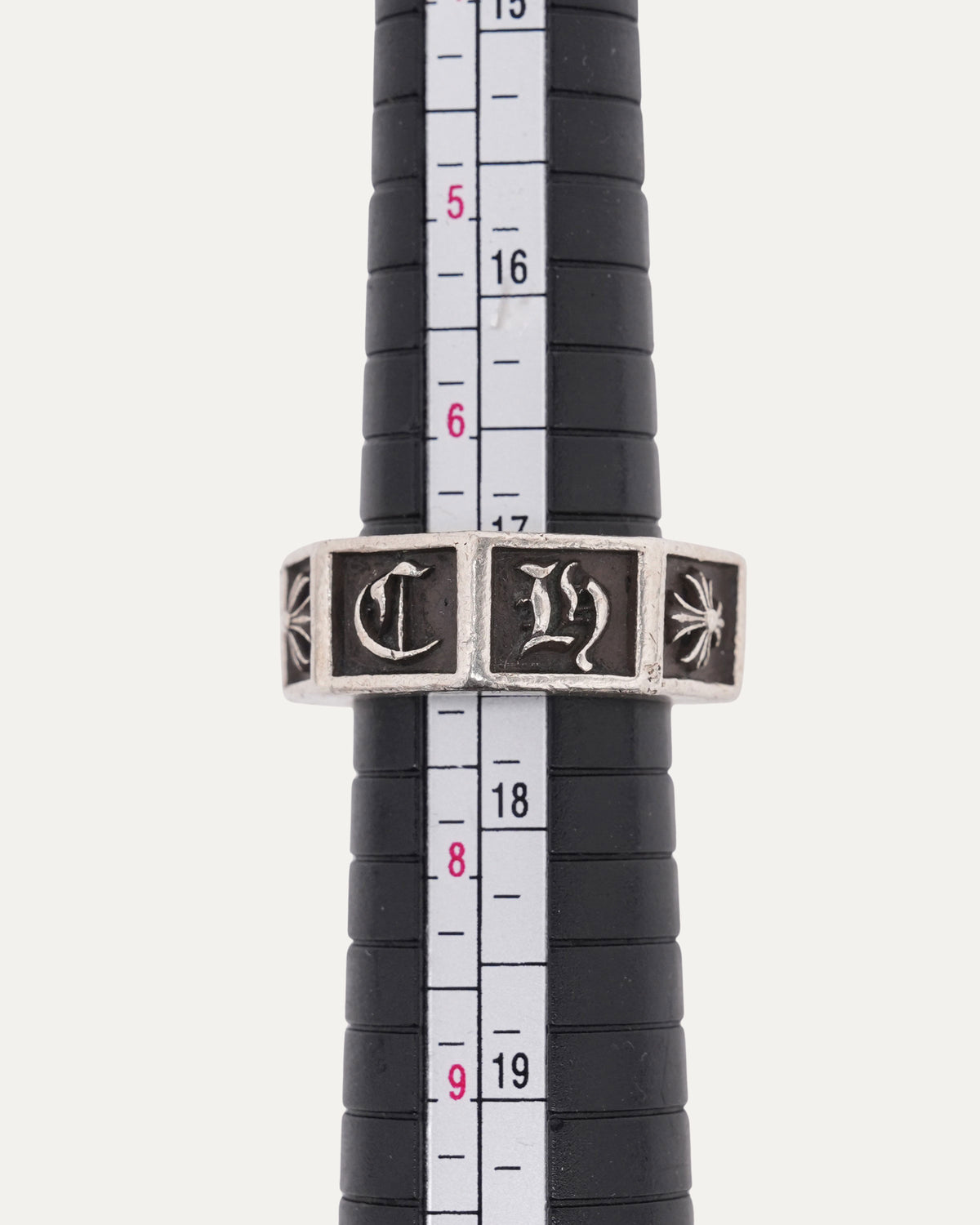 Plus Cross Block Ring