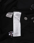 Kaws Bee Embroidered Denim Trucker Jacket