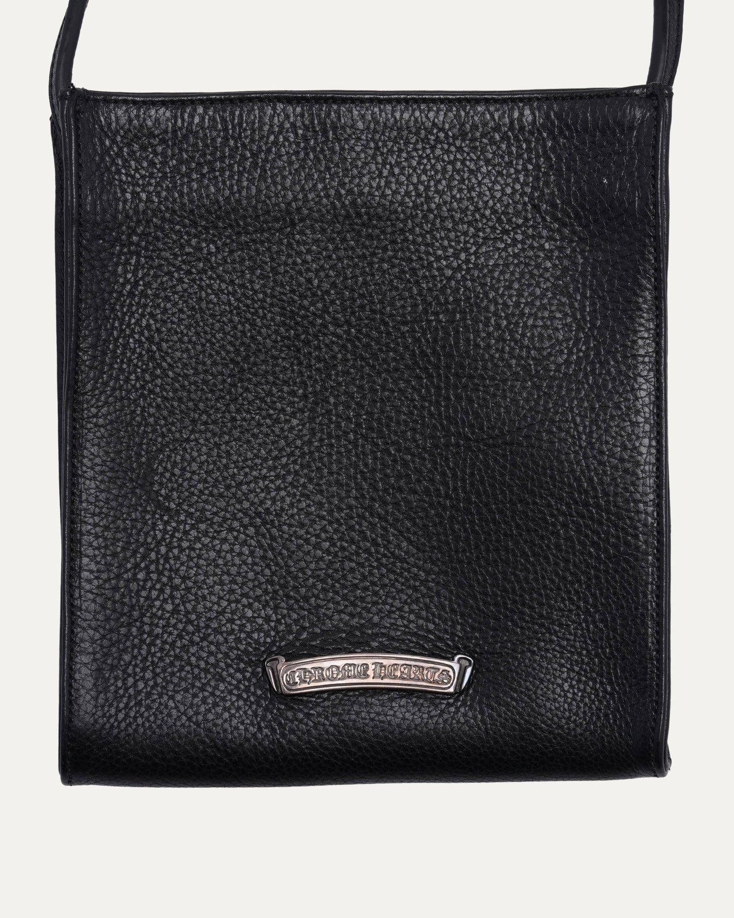 Cross Embellished Cross Patch Crossbody Pouch