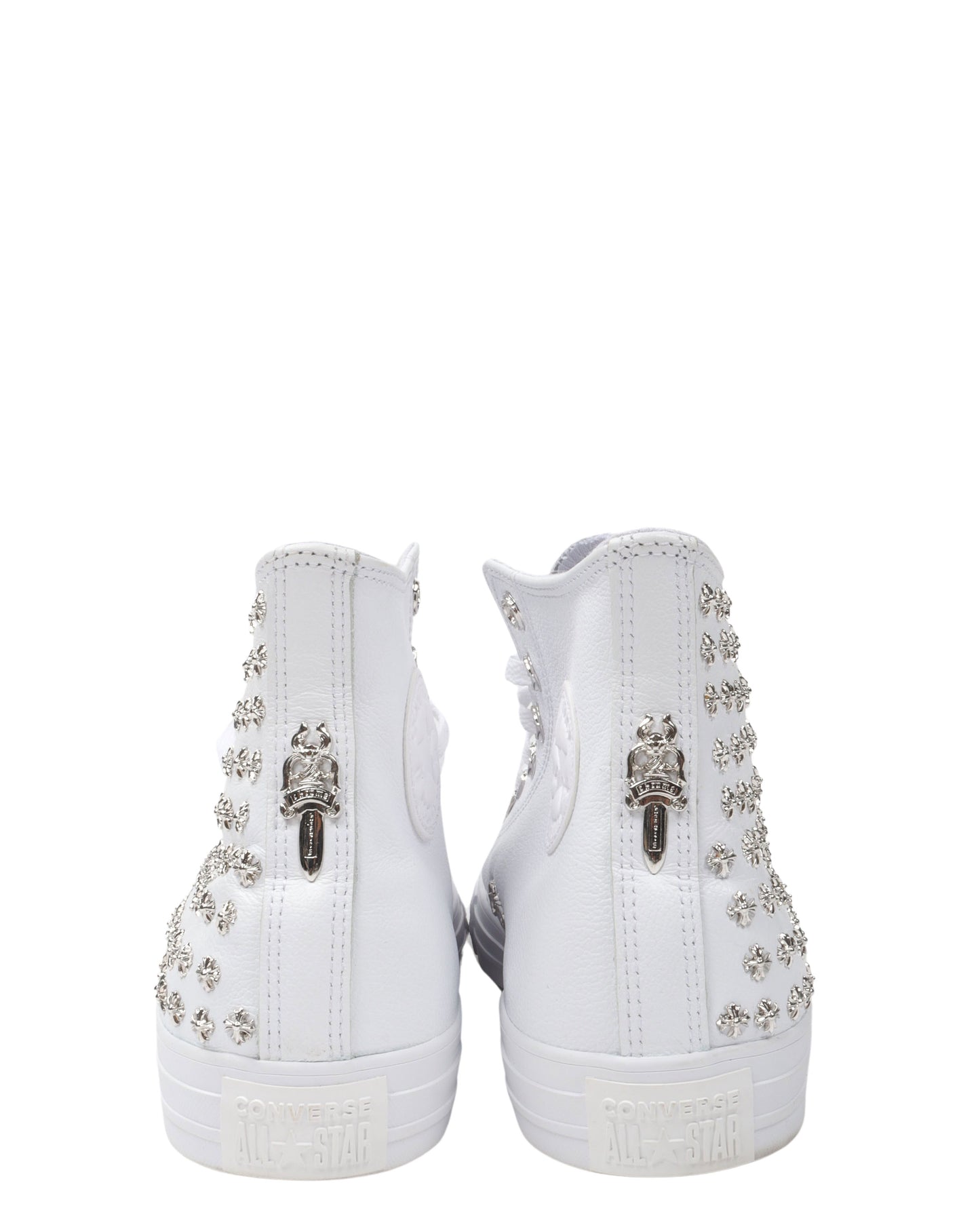 Embellished Leather Chuck Taylor Converse