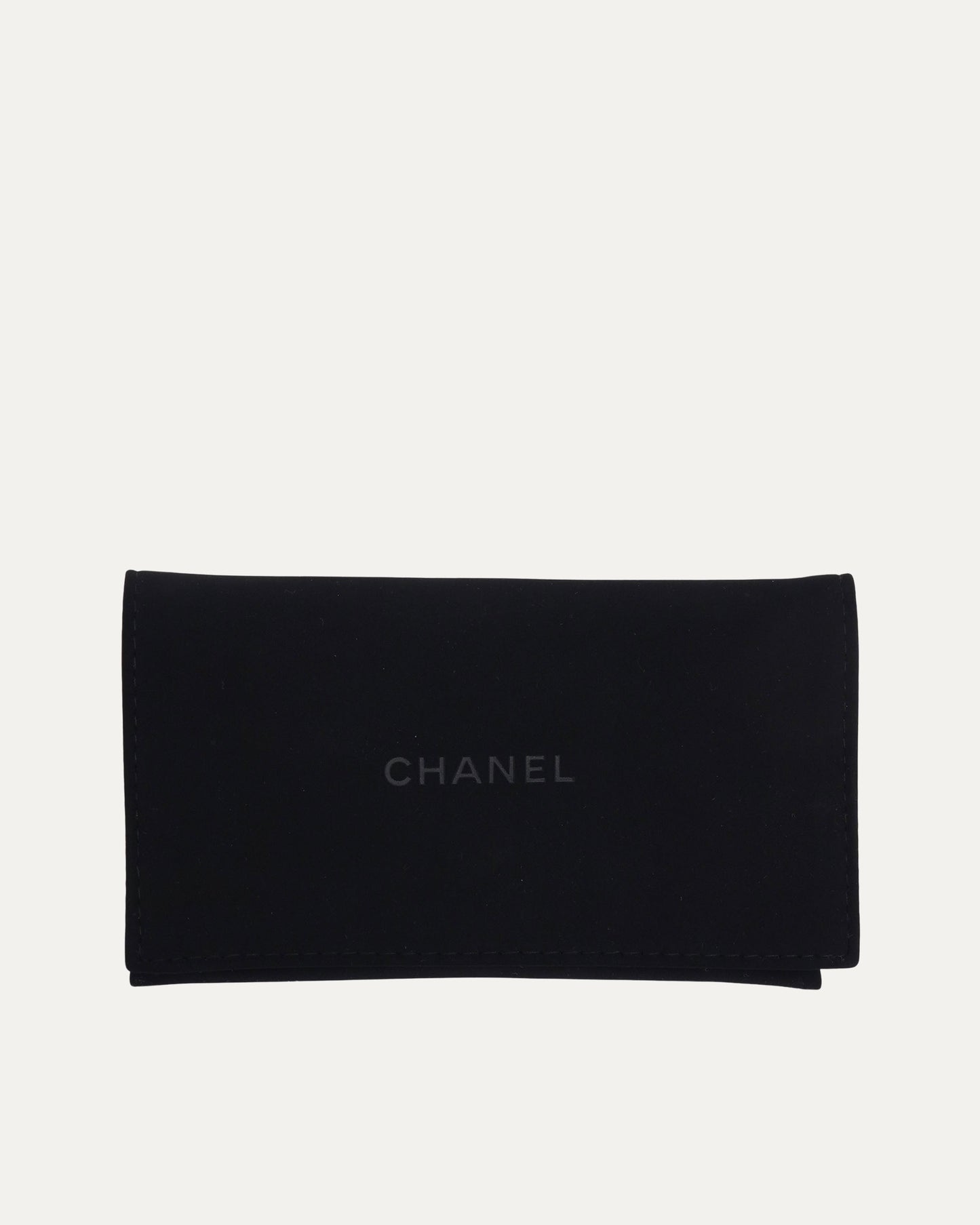 Caviar Quilted Flap Zip Cardholder