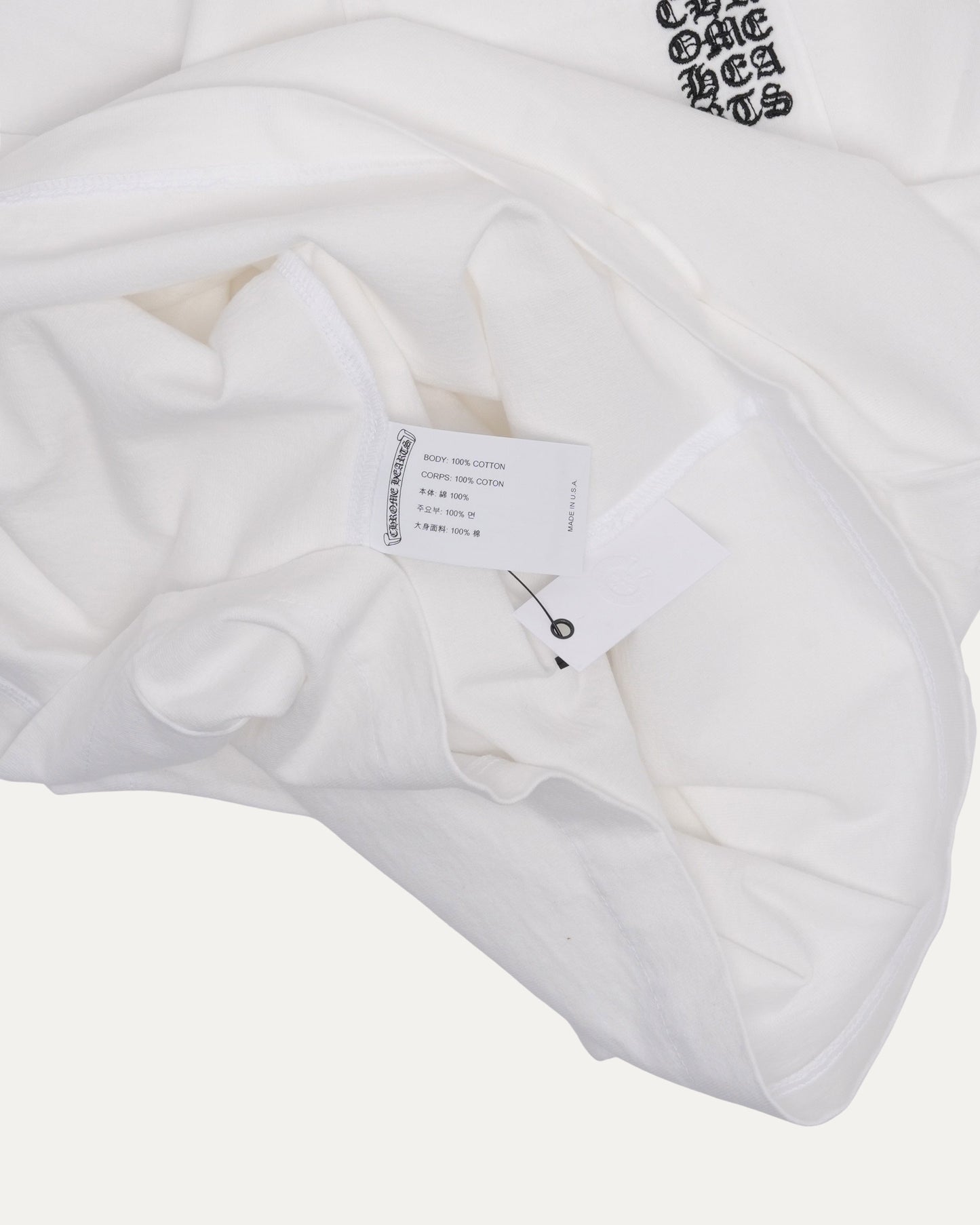 Heavyweight Embroidered Eye Chart Pocket T-Shirt