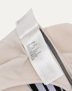 Cropped Neoprene Turtleneck Shirt