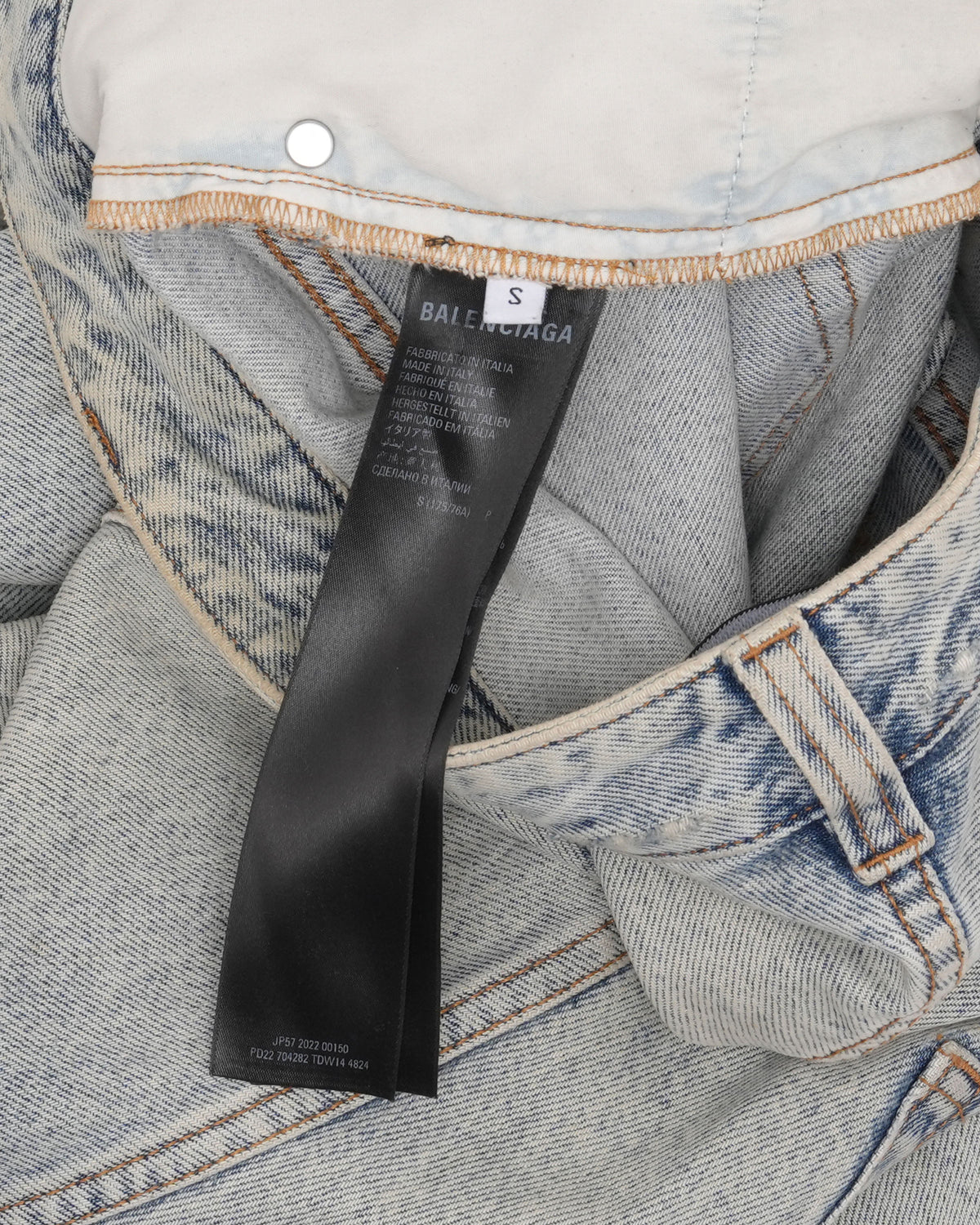 Released Hem Baggy Jeans