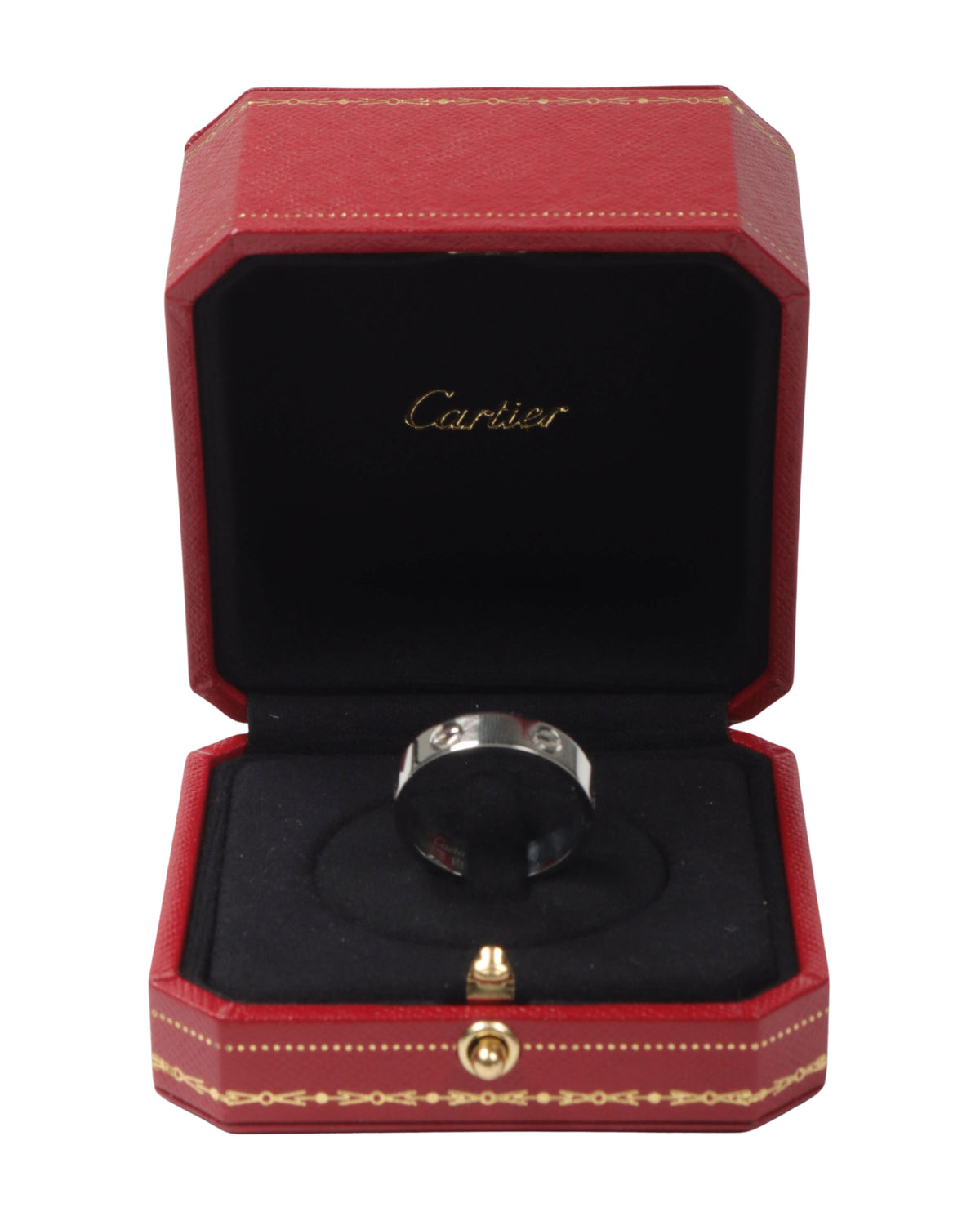 Platinum Love Ring