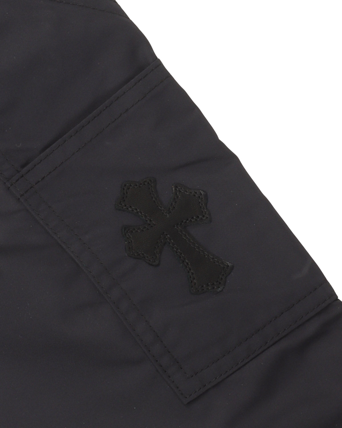 Leather Double Knee Nylon Carpenter Pants