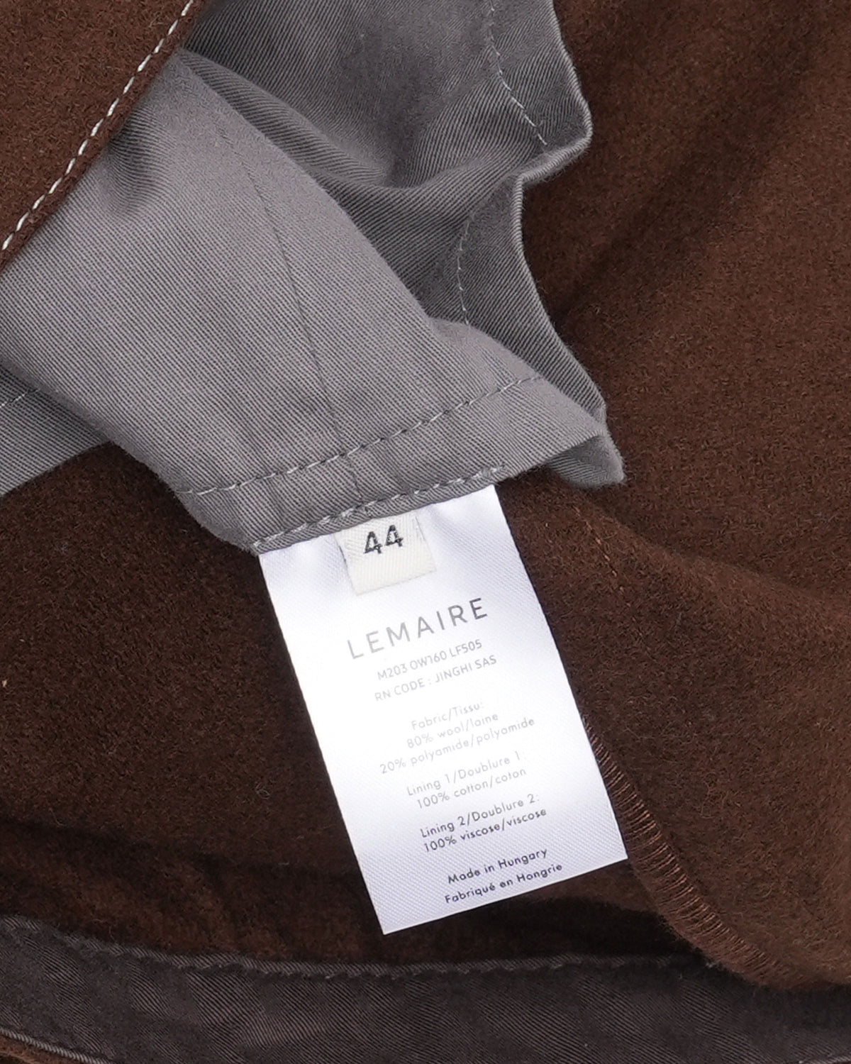 Wool Blend Belted Jacket
