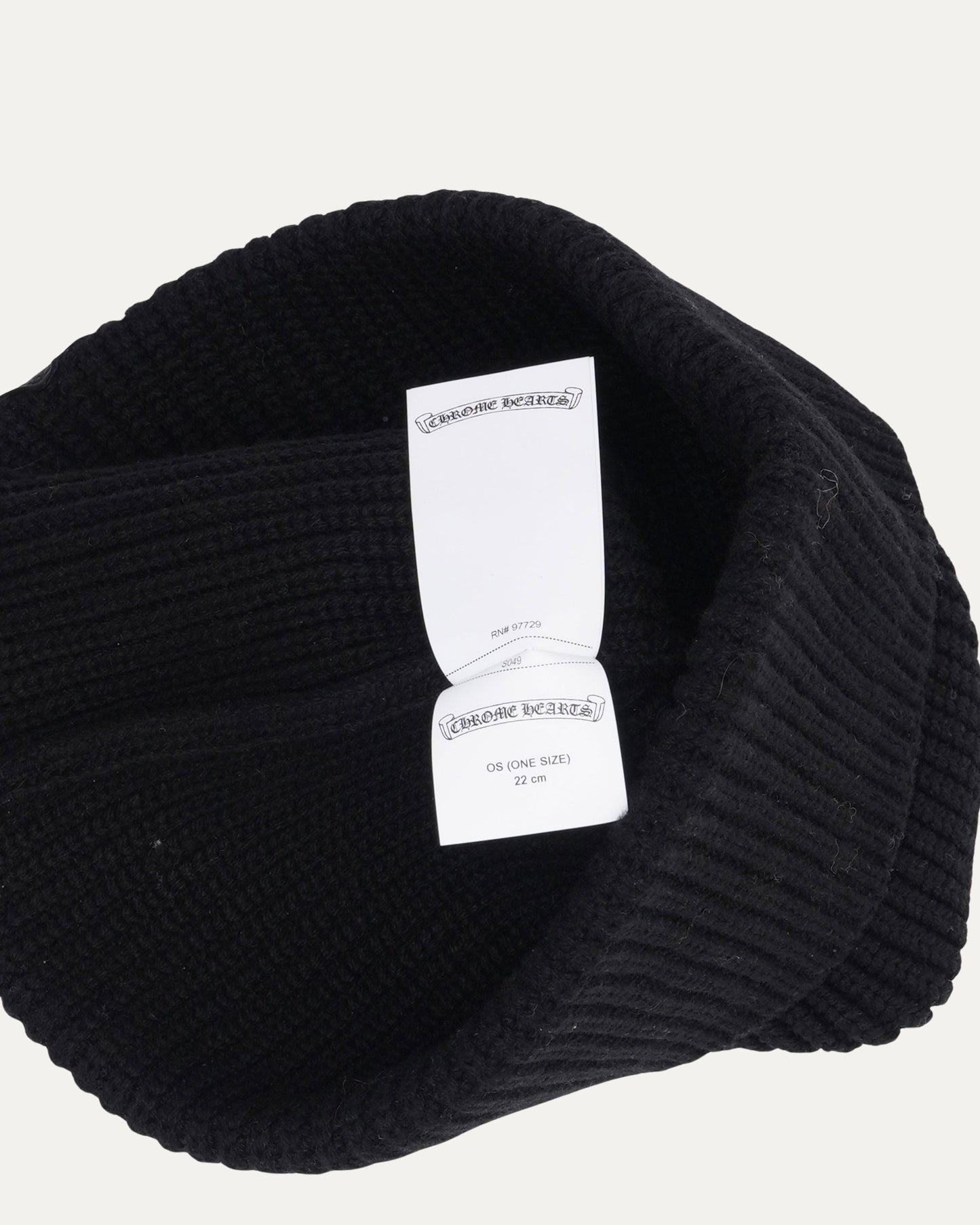 Cross Embellished Bait and Tackle Beanie