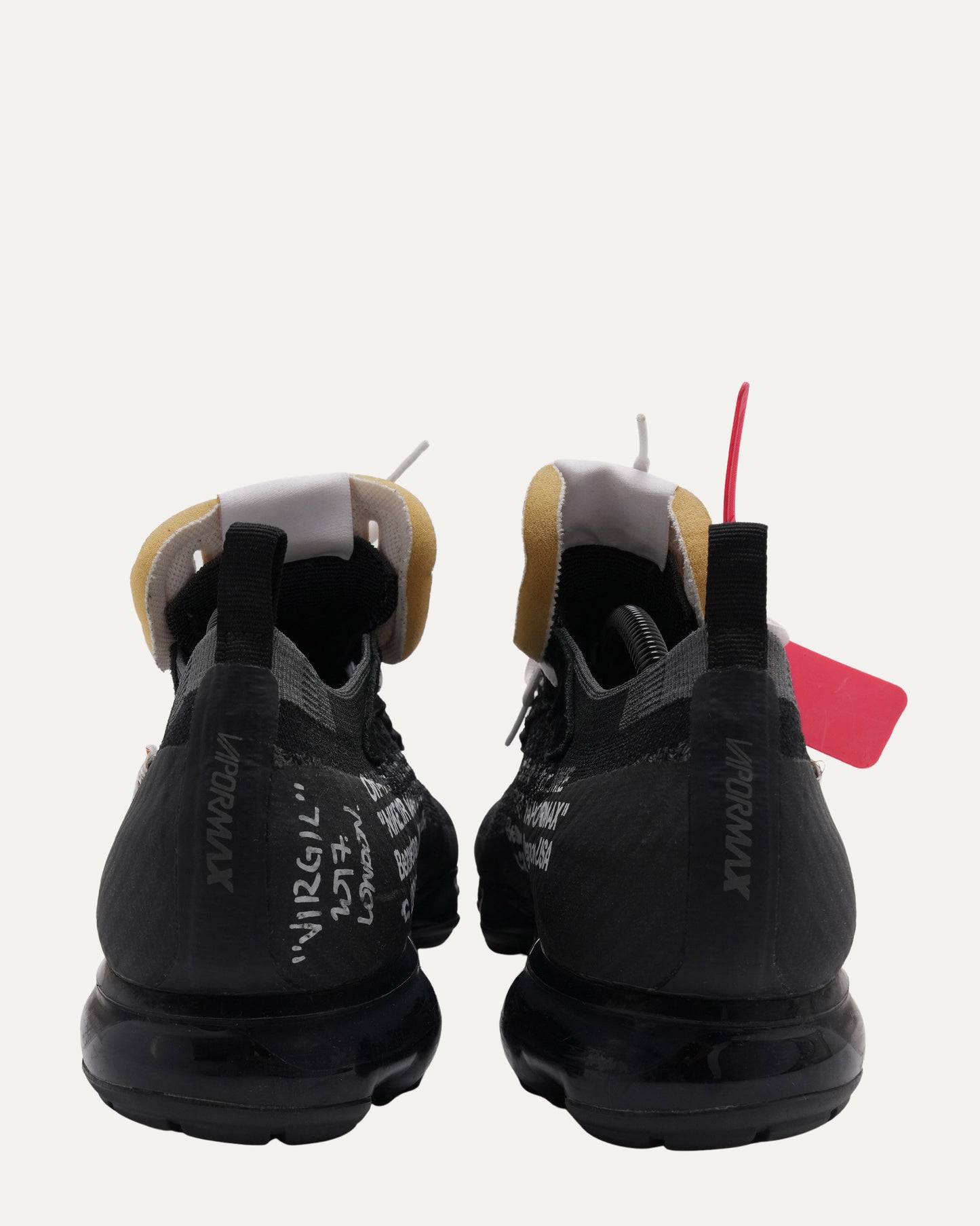 Virgil Singed Off-White Vapormax Sneakers