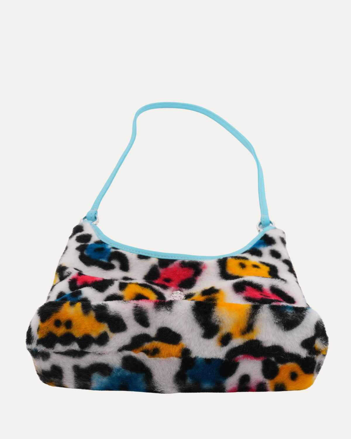 Dagger Embellished Fur Viv Bag