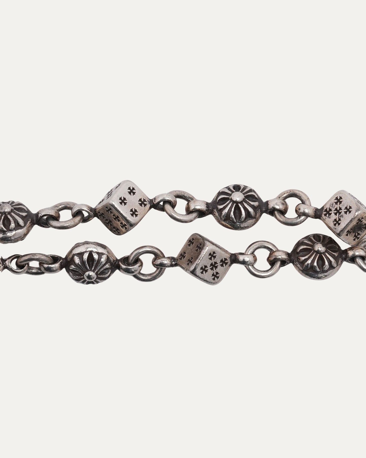 Dice and Plus Ball Wallet Chain