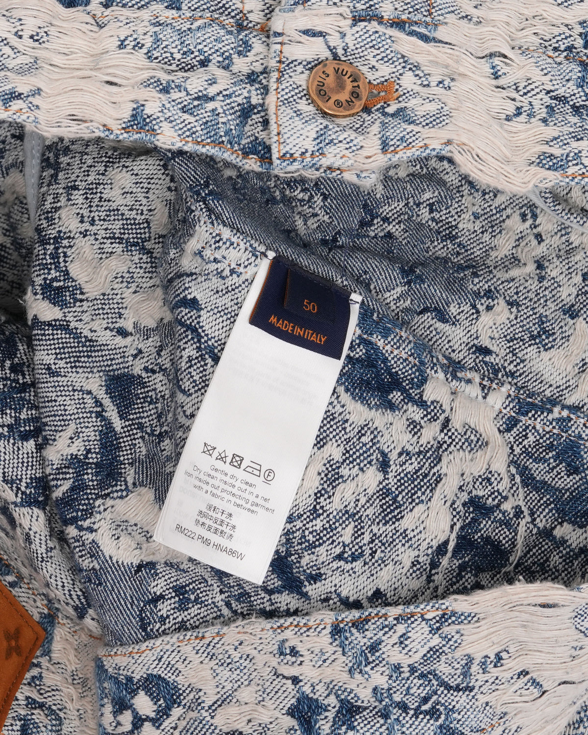 Floral Tapestry Denim Trucker Jacket