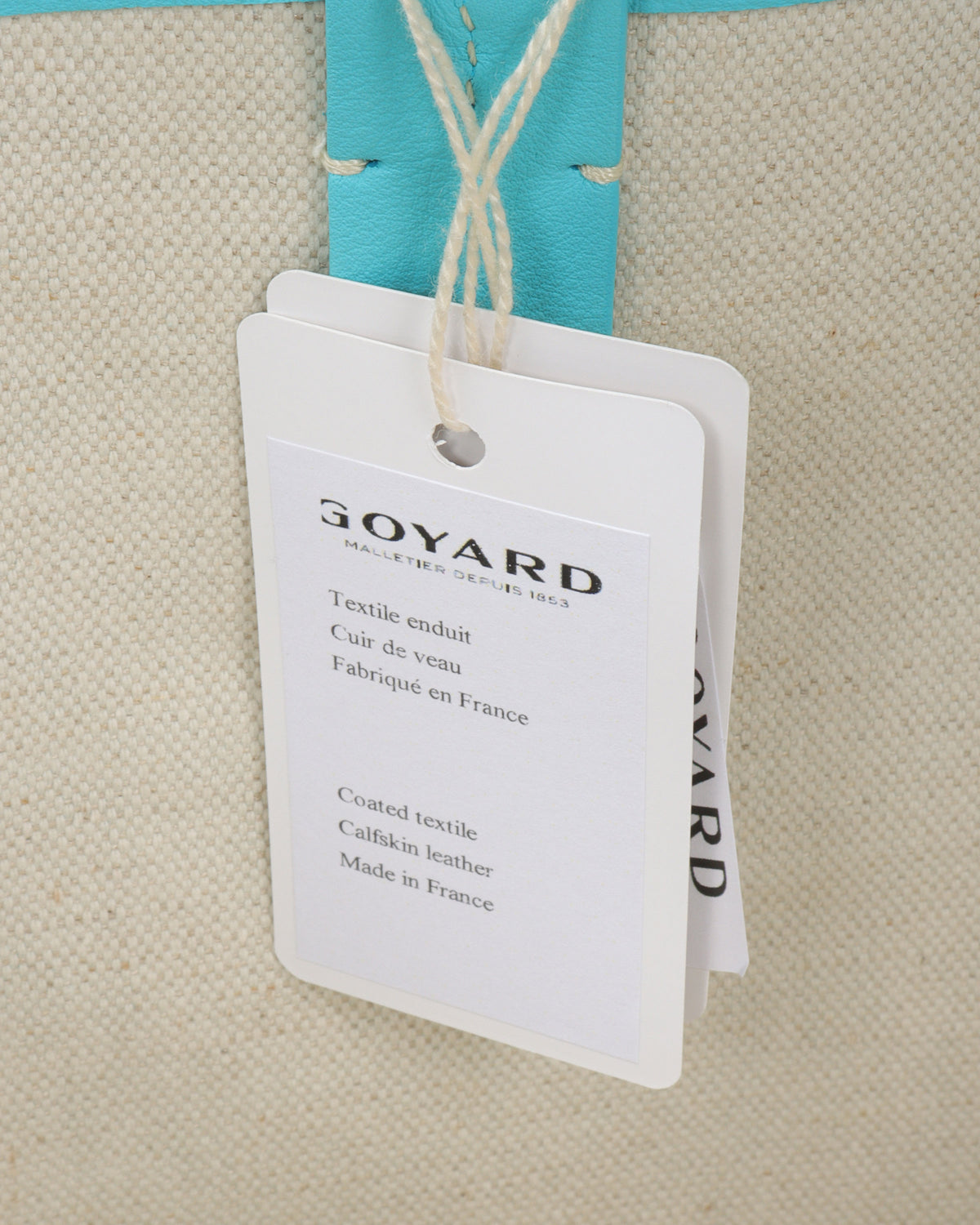 Goyardine Saint Louis PM Turquoise