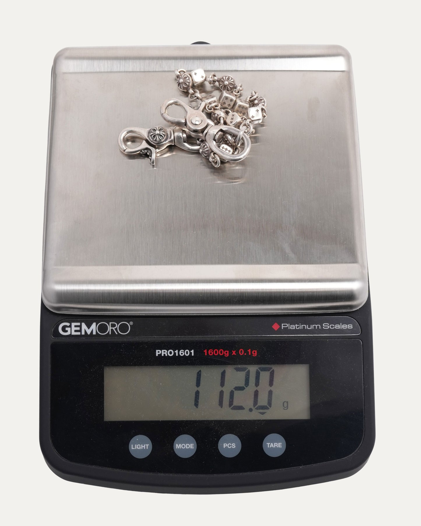 Dice and Plus Ball Wallet Chain