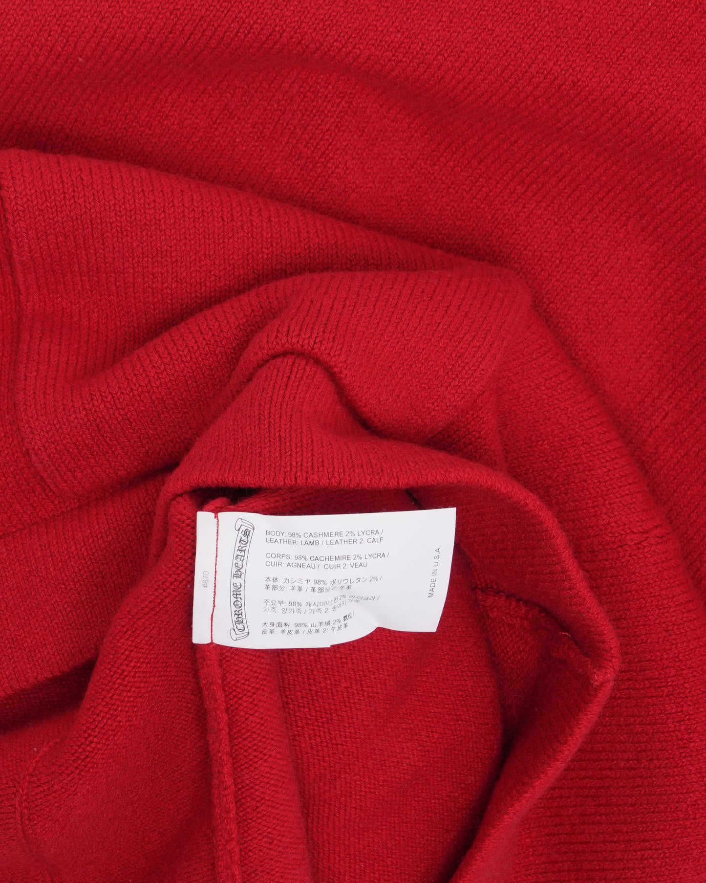 Cross Patch Cashmere Cardigan