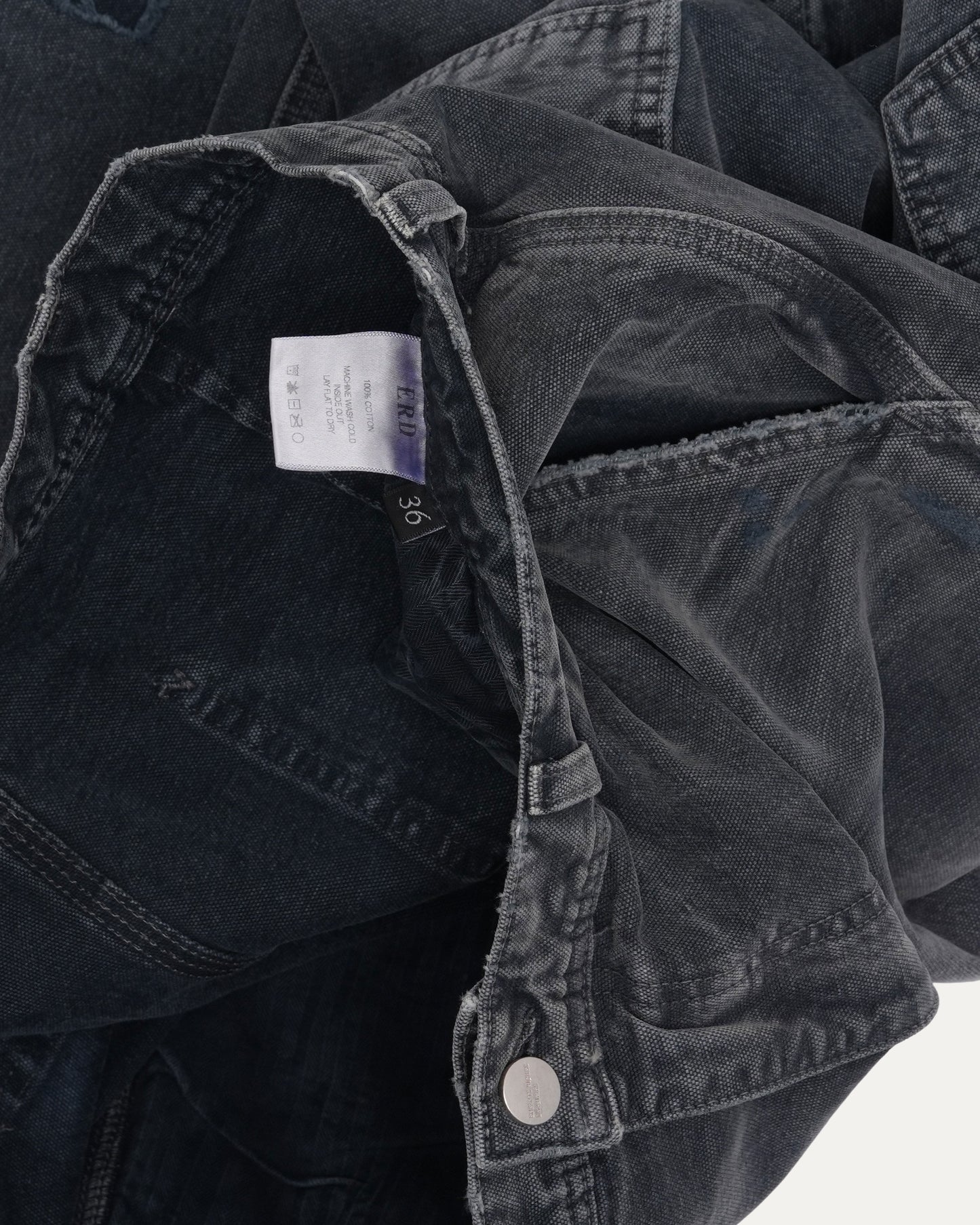 Distressed Paint Pants