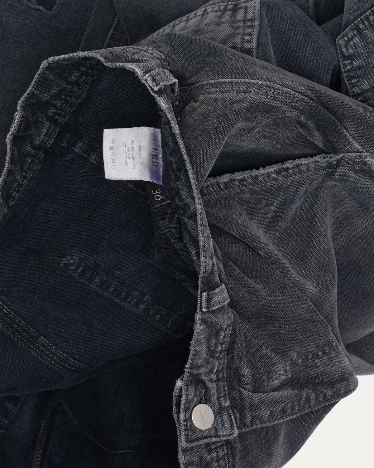 Distressed Paint Pants