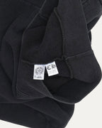 Silver Embellished Cross Patch Zip Up Hoodie
