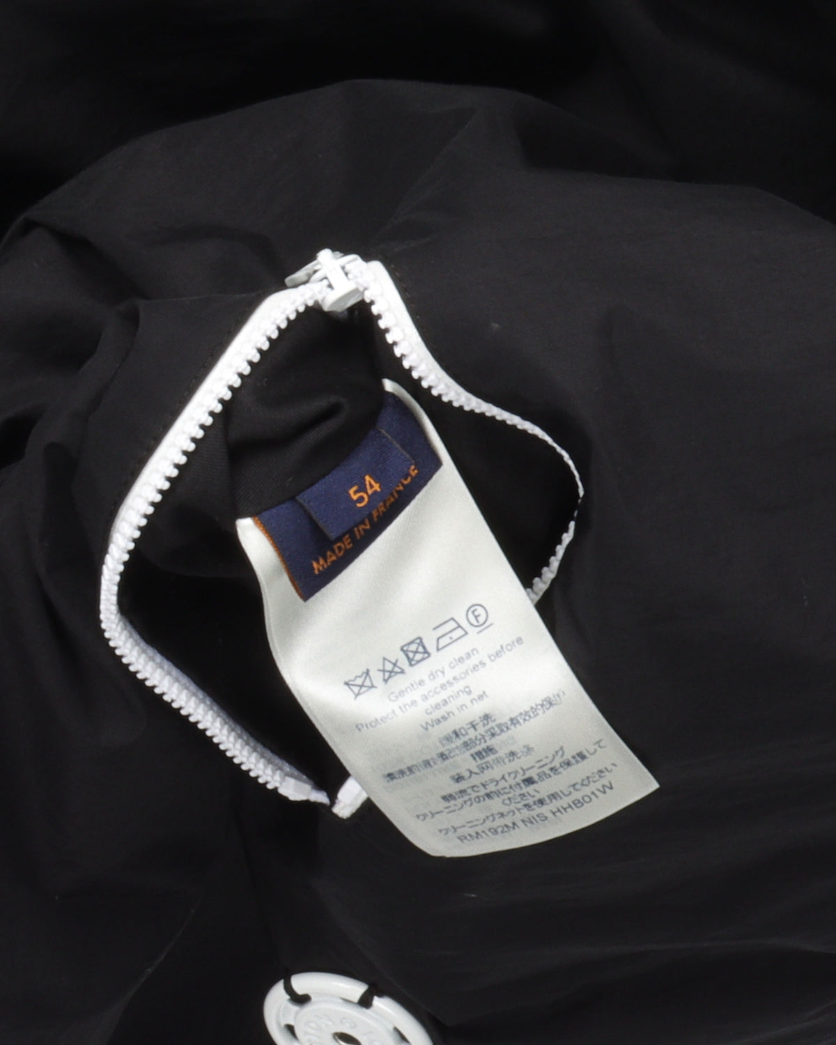 FW19 Earth Padded Chain Detail Hooded Jacket