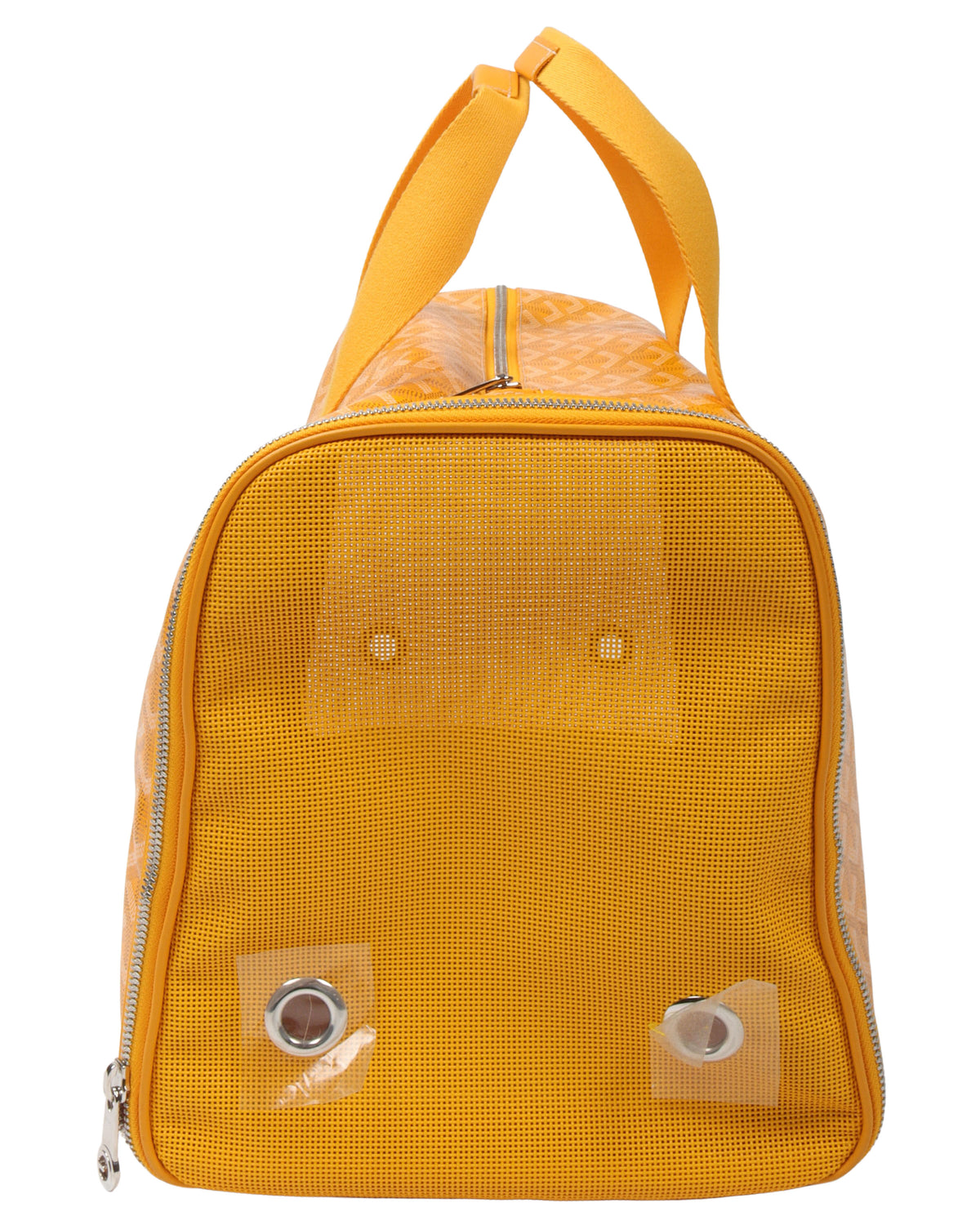 Goyardine Canvas Voltiguer Pet Carrier