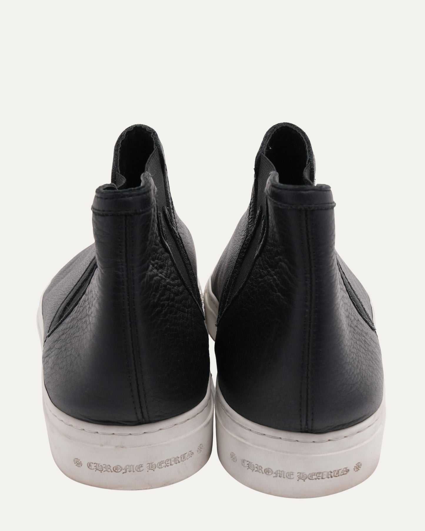 Dagger Embellished Slip On Mid Top Sneakers