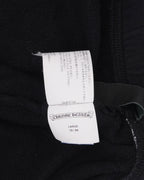 Embroidered Vertical Sweat Shorts