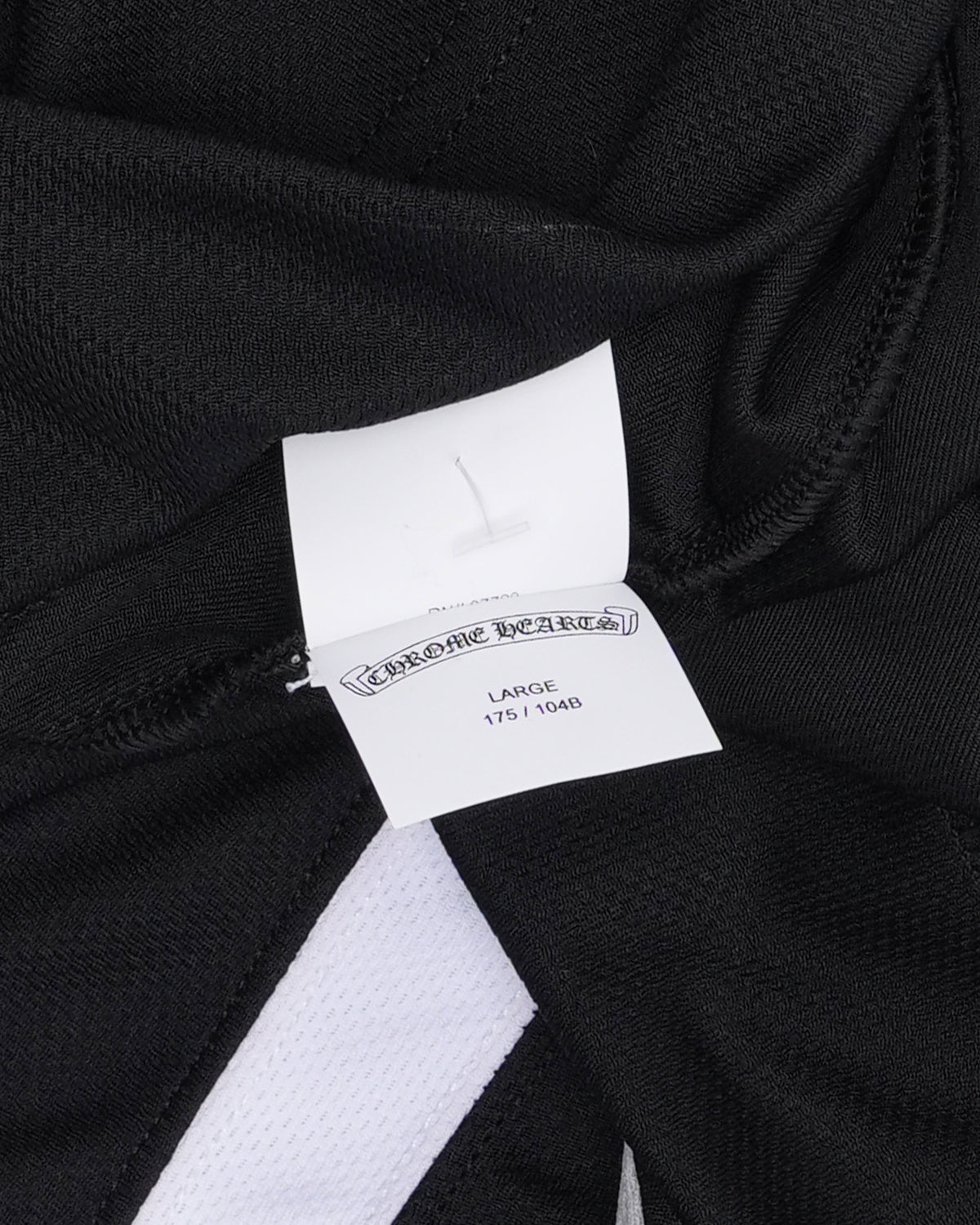 Silver Embellished Cross Patch Hockey Jersey