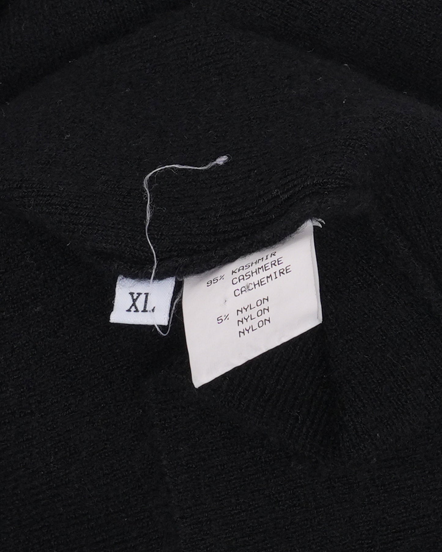 Cross Patch V Neck Sweater