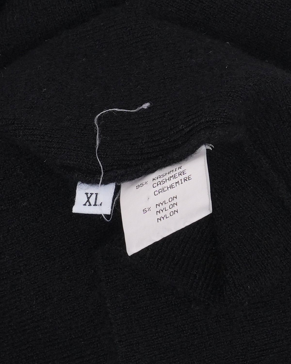 Cross Patch V Neck Sweater