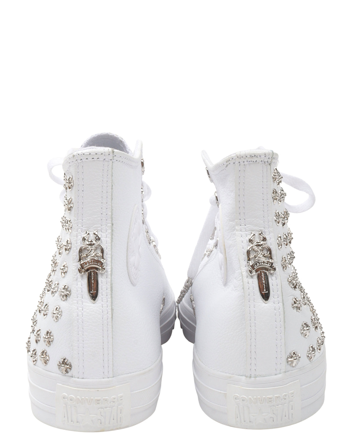 Embellished Leather Chuck Taylor Converse